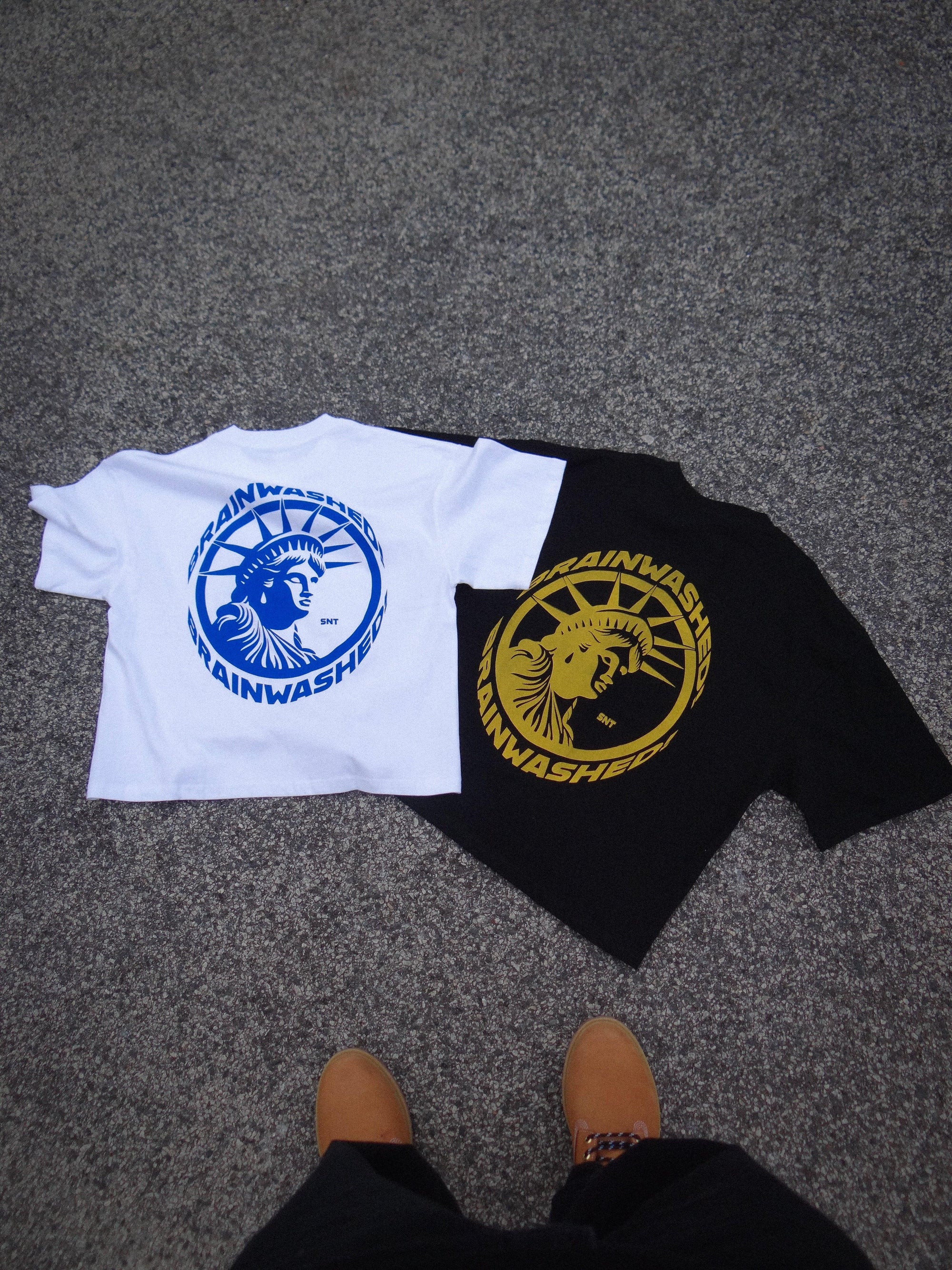 Brainwashed Tee Black