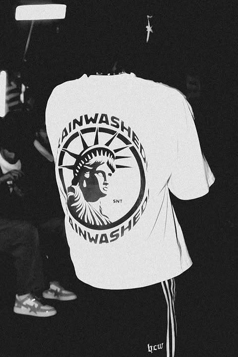 Brainwashed Tee Black