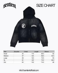Brainwashed Rhinestone Hoodie