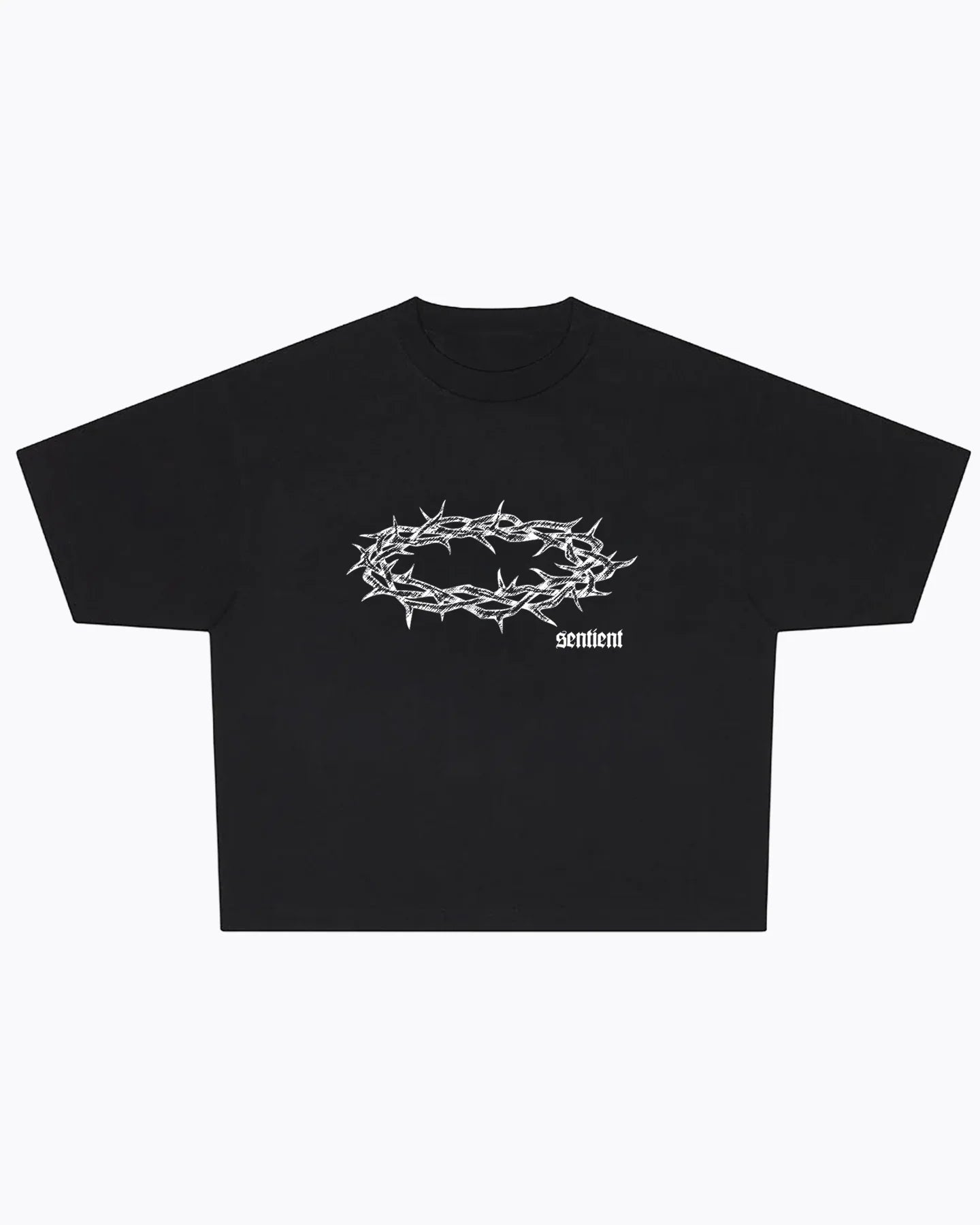 Black Crown of Thorns Tee