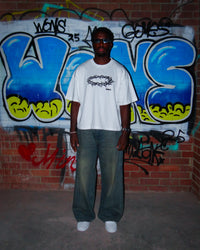 White Crown of Thorns Tee