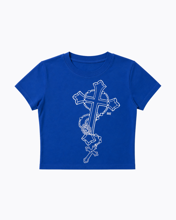 Blue Baby tee