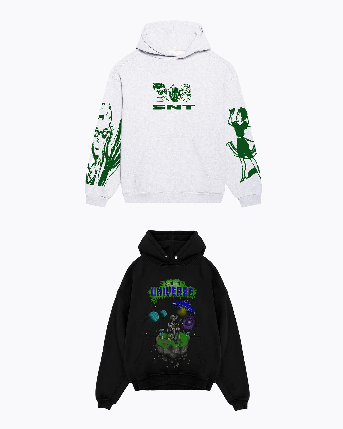 Radio Hoodie + Universe Hoodie Bundle