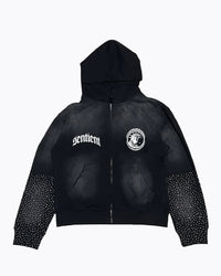 Brainwashed Rhinestone Hoodie