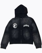 Brainwashed Rhinestone Hoodie