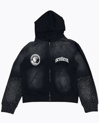 Brainwashed Rhinestone Hoodie