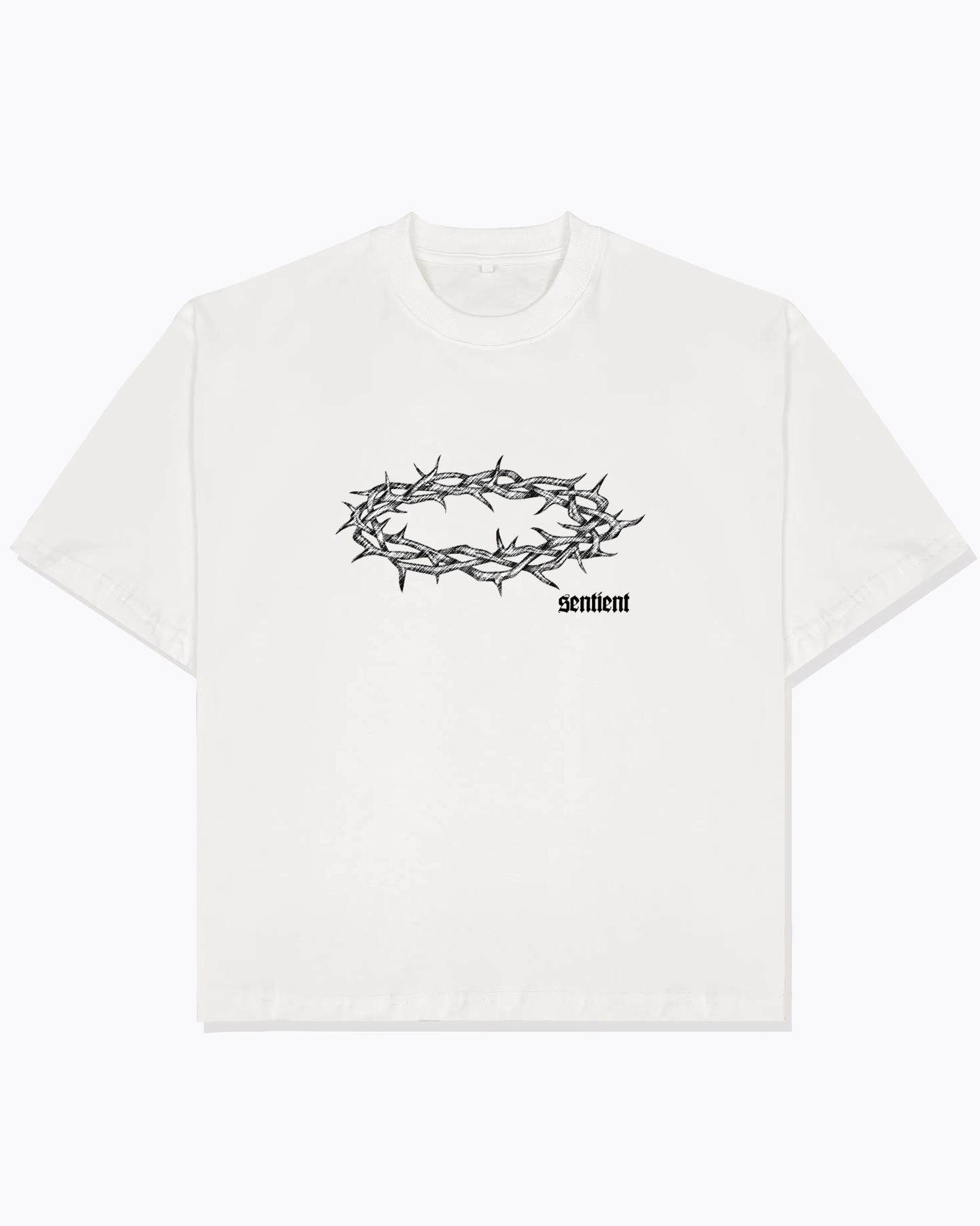 White Crown of Thorns Tee