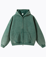 Essential Faded Zip Hoodie - Sentient Official