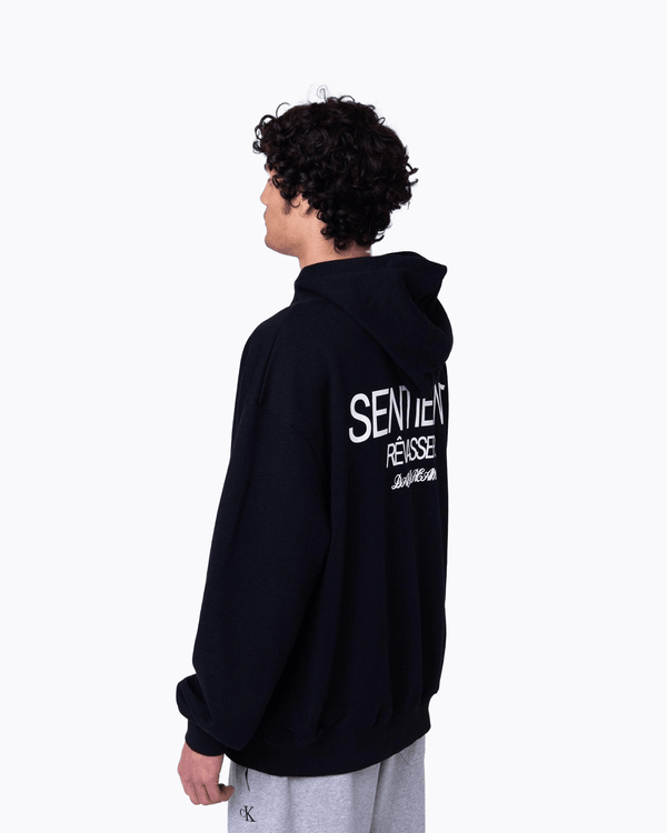 Rêvasser Hoodie Matte-Black - Sentient Official