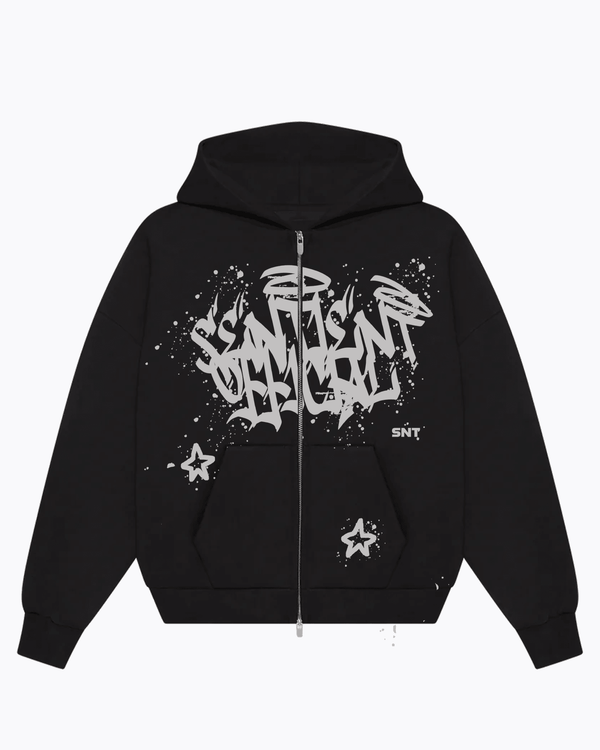 SNT Graffiti Zip Hoodie - Sentient Official