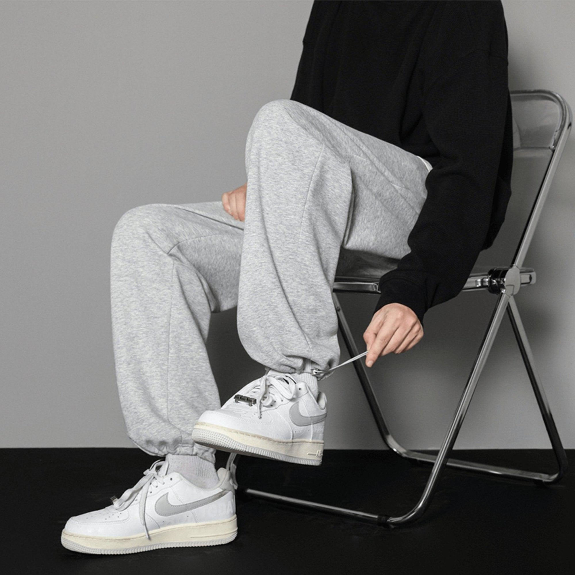 Sentient Official - SNT Grey Sweatpants.  Clothing, Sweatpants, Trousers